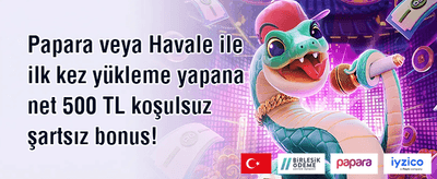 Hoş Geldin Mega Bonusu promotion banner